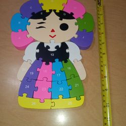 3D JIGSAW BLOCKS MEXICAN  ROMPECABEZAS PUZZLE 