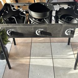 Cast iron stove, barbecue