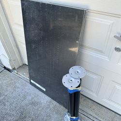 Black Ikea Linnmon brand new table still laminated