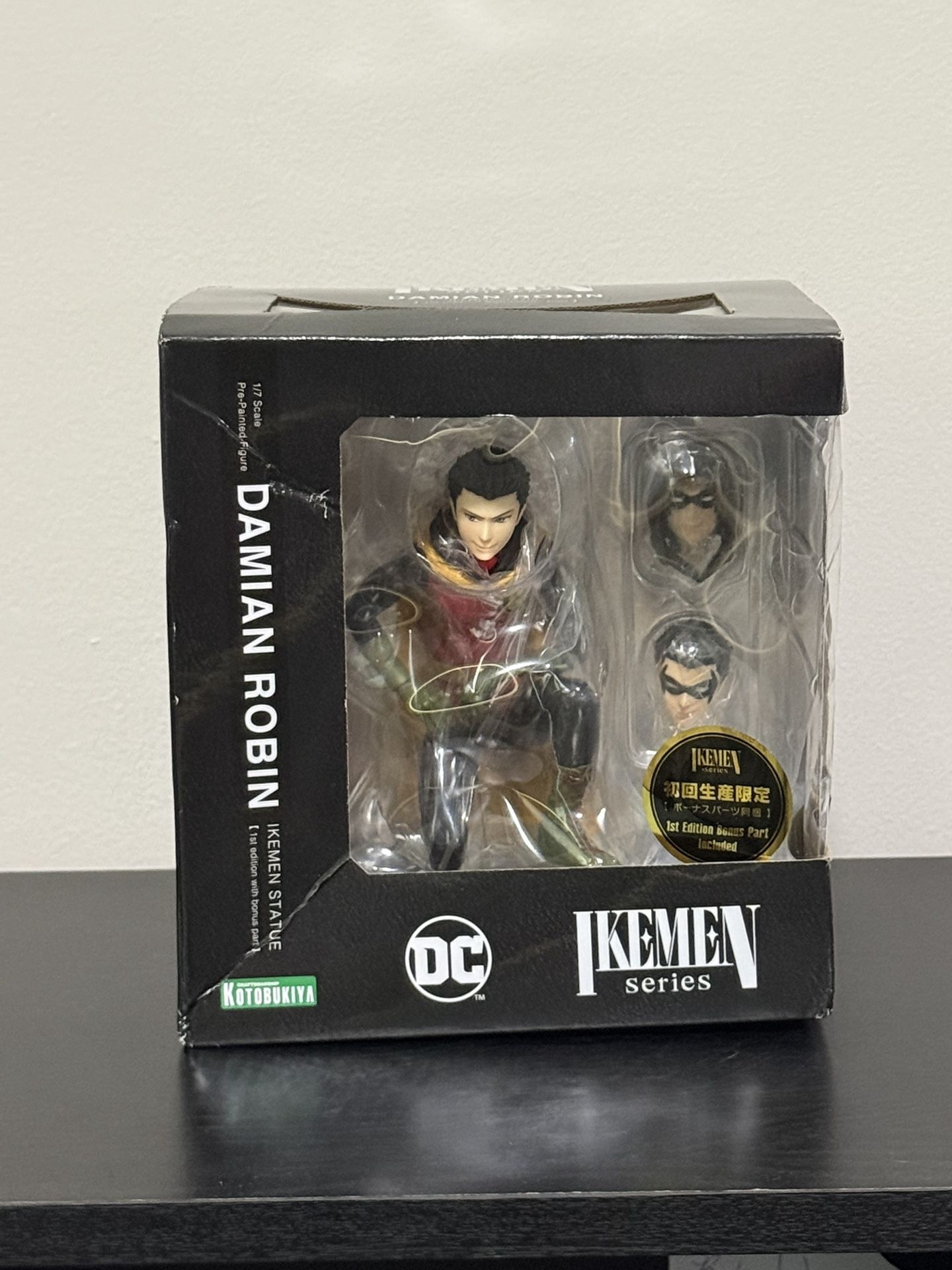 Damian Wayne Robin Ikemen Series DC Statue 1st Edition With Bonus Parts
