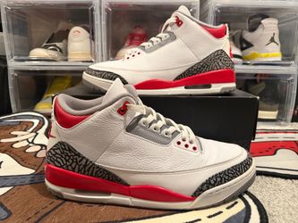 Jordan Retro 3 Fire Red