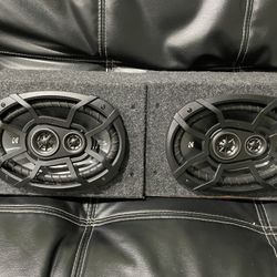 Kickers Speakers 2 Of Them With Box 