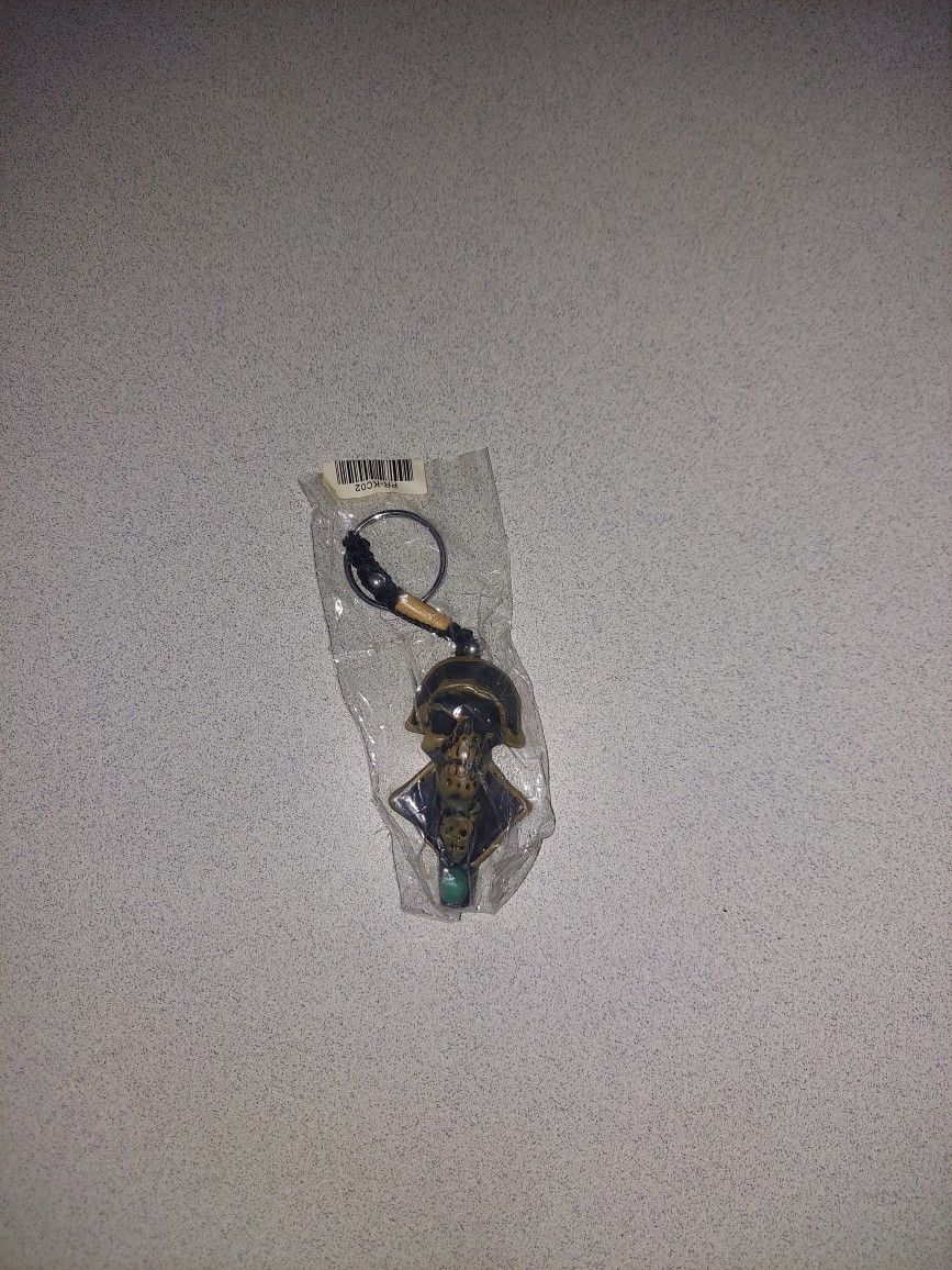 PIRATE SKULL KEYCHAIN NEW IN BAG