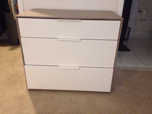 Ikea Nyvoll 3 Drawer Dresser For Sale In Chicago Il Offerup