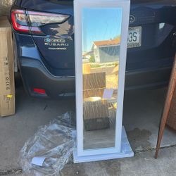 Jewelry Cabinet With Mirror