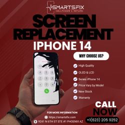 Apple iPhone 14 Screen Replacement Display | Premium & Aftermarket | OLED & LCD