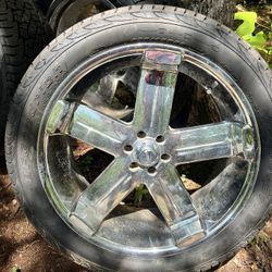 22” Wheels and Tires BF Goodwrench