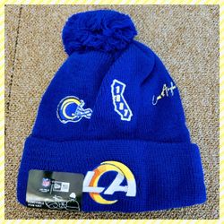 LOS ANGELES RAMS NFL FOOTBALL 🏈 BEANIE HAT. 