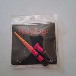 Body Rage 4 Gauge Ear Stretching Taper & Plug