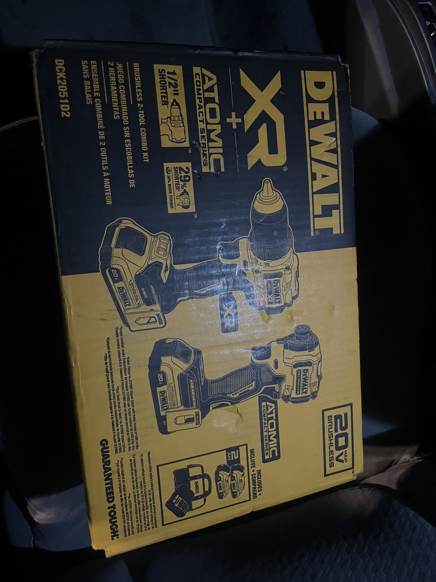 NEW SEALED DEWALT COMBO KIT DCK2051D2