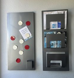 Ikea Home Office Magnet and Magazine Boards