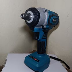 Cordless Impact Wrench 1/2  Compatible With Makita 18v Tool Only 