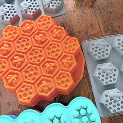 6 Pc. Silicone Molds