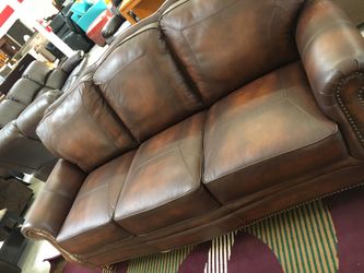 Leather sofa