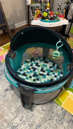 Fisher-Price Portable Bassinet On-The-Go Baby Dome, Travel Play Space