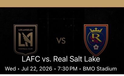 LAFC Vs Real Salt Lake
