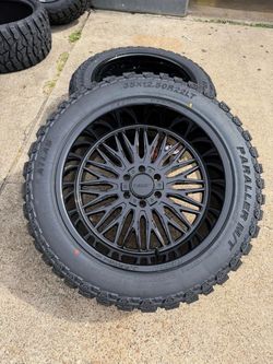 22" Rekon Wheels with Atlas Paraller M/T 35x12.50R22LT Tires