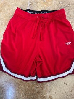 Reebok Red Basketball Shorts