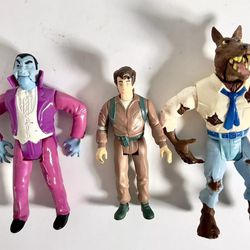 The Wolfman Monster 1989 The Real Ghostbusters Vintage Figure Only/Dracula/Venkm
