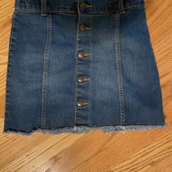 Girl’s Denim Skirt