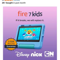 fire 7 Kids Amazon Tablet 