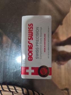 Bones Swiss Precision Skate Bearings Set of 8