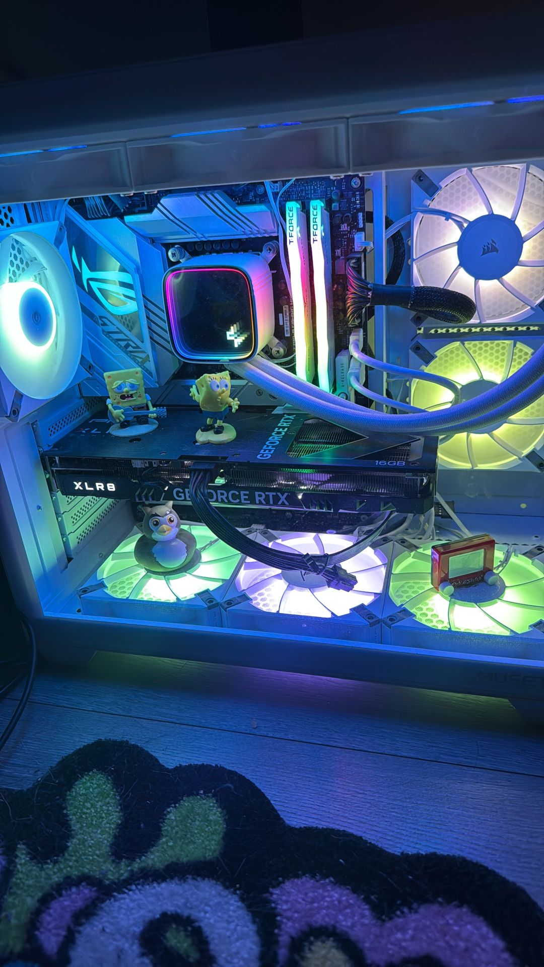 4060ti 16gb + Intel 15-14600k + MSI 650w Psu