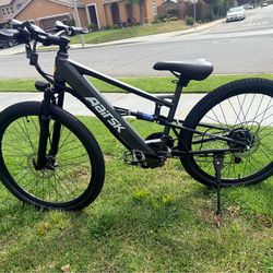 F1 (gray)E Mountain Bike for Adults-750W Peak Motor Electric Commuter Bikes, 25MPH EBike, 36V Battery EBikes, 21-Speed Front Suspension Electric Bicyc