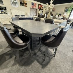 7 Pc Dining Table 