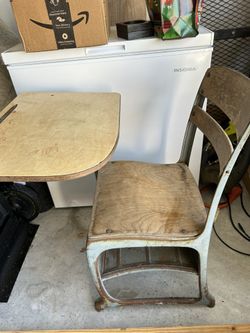 Antique School Desk