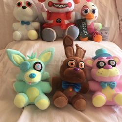 Five Nights At Freddy’s Plushie Lot