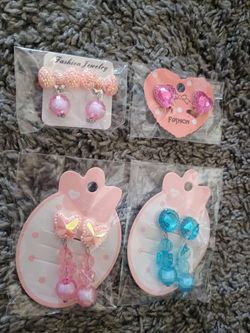 Children's Clip-On Earring Set