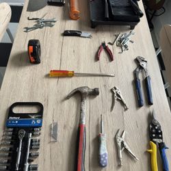 Assorted tools