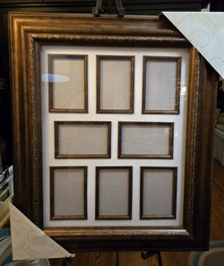 Large Bronze Finish Collage Frame