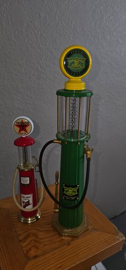 Vintage gas pumps