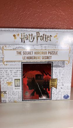 300 piece NEW CLOSED HARRY POTTER THE SECRET HORCRUX PUZZLE