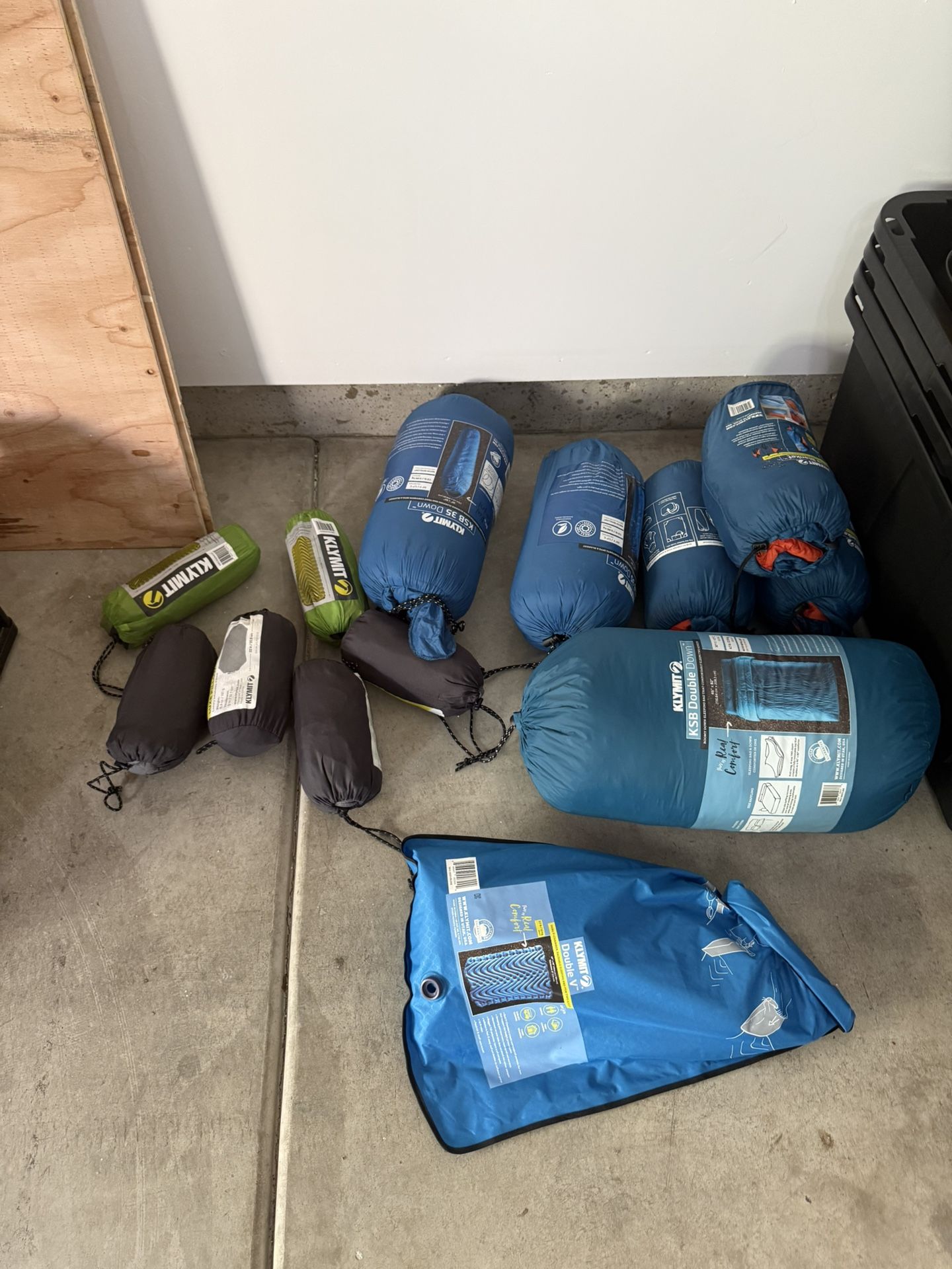 Sleeping Bags, Air Mattress And Pillows