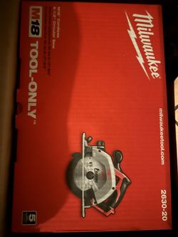 Milwaukee M18 Circular Saw 6 1/2” 2630-20