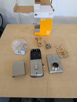 Reliabilt Bragg Satin Nickel Lighted Keypad Deadbolt