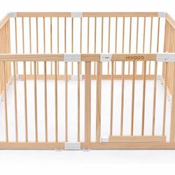 Wooden Playpen 56x56x54