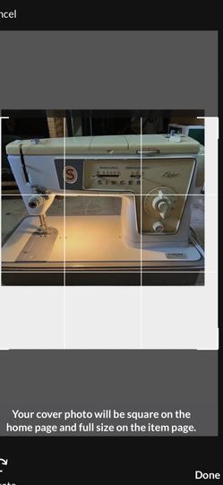 Vintage Singer Sewing Machine