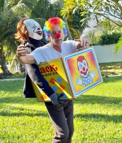 Halloween costume - illusion jack in the box