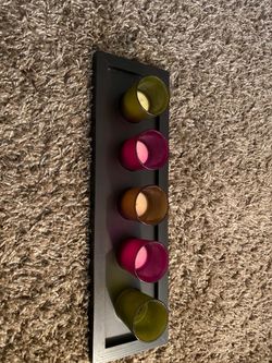 TABLE CANDLE HOLDER CANDLE INCLUDED