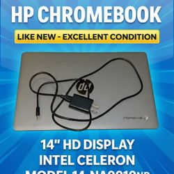HP Chromebook 14" (Intel Celeron) – Like New! 🔥