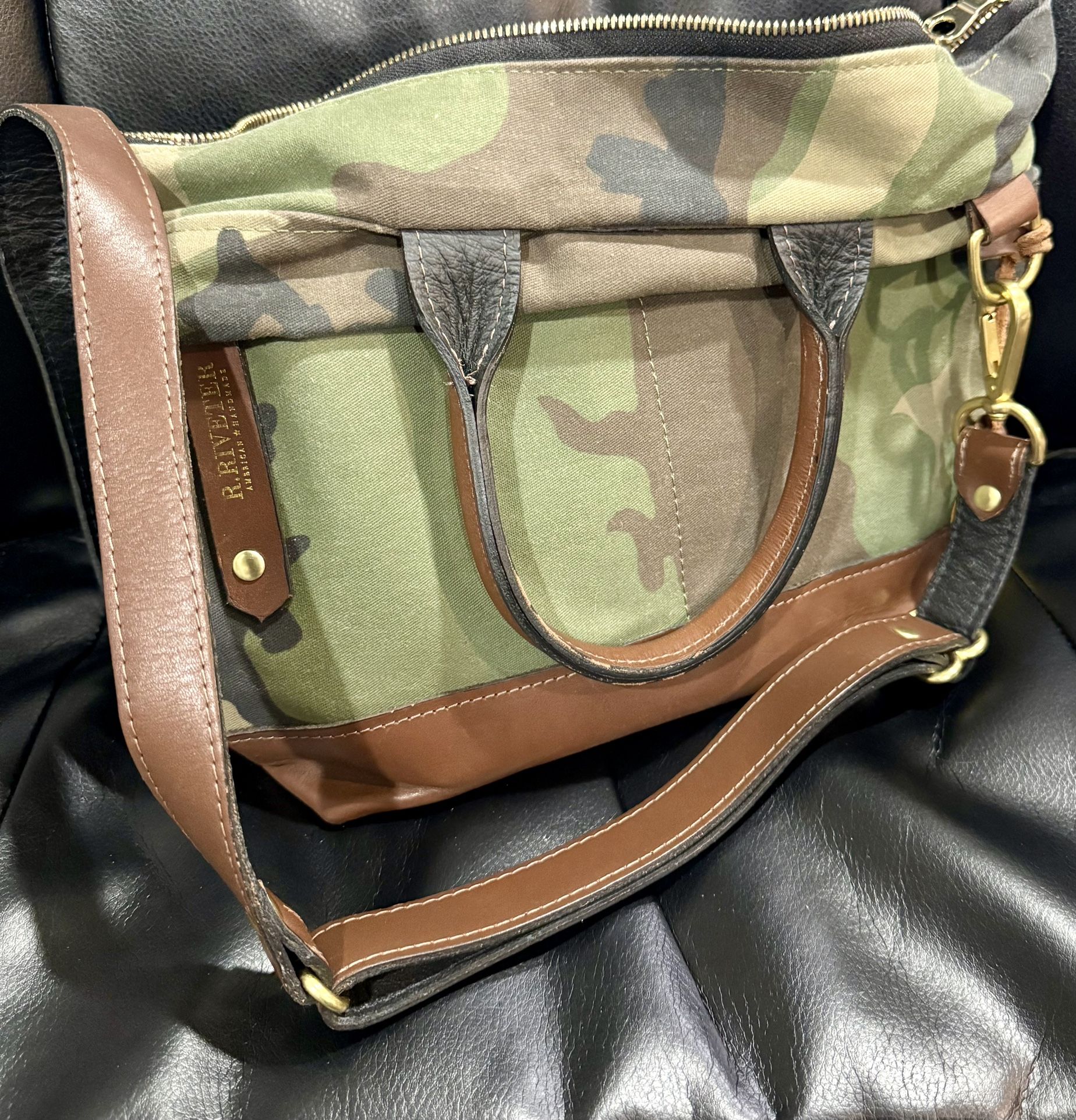 R Riveter Camo Bag