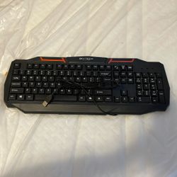 Sky Tech Gaming Color Black And Red Razor Mouse With Led 
