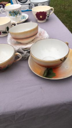 Vintage Japan teacups