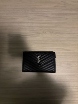 “Saint Laurent YSL Wallet silver– Good Condition”