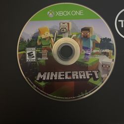 Minecraft Xbox One Hard Disc Copy Video Game