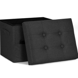 Storage Ottoman Footstool 